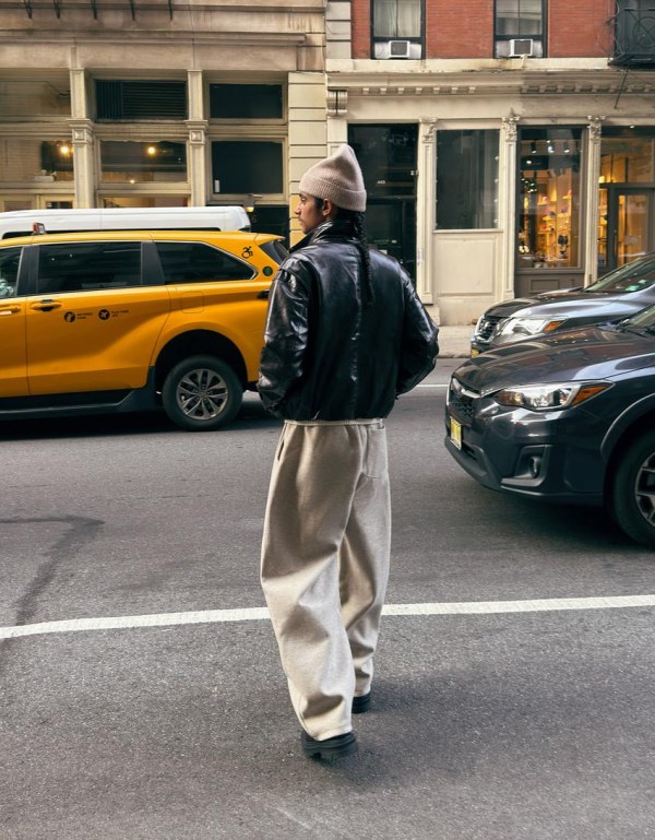 Veste Biker en Similicuir