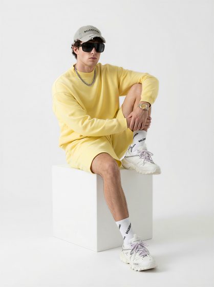 Sweat Col Montant Doublé Polaire