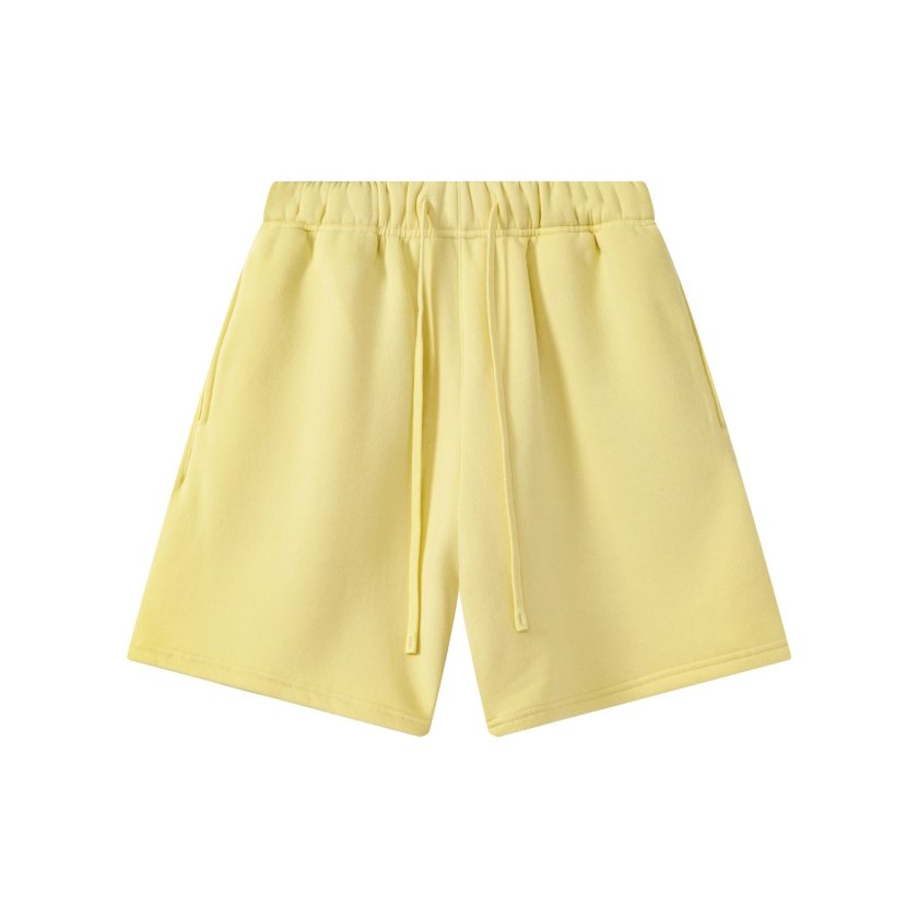 Pullshka High-Waisted Cargo Pants — Yellow
