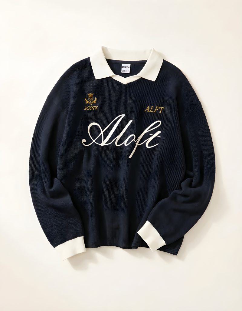 Sweat Polo Géométrique