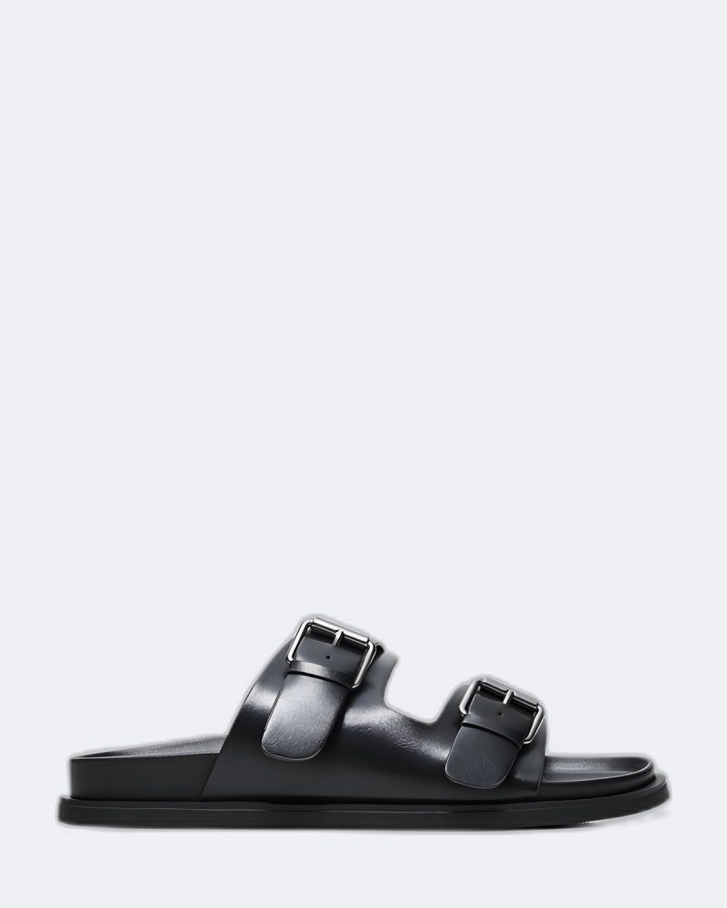 Sandales Noir avec ceinture