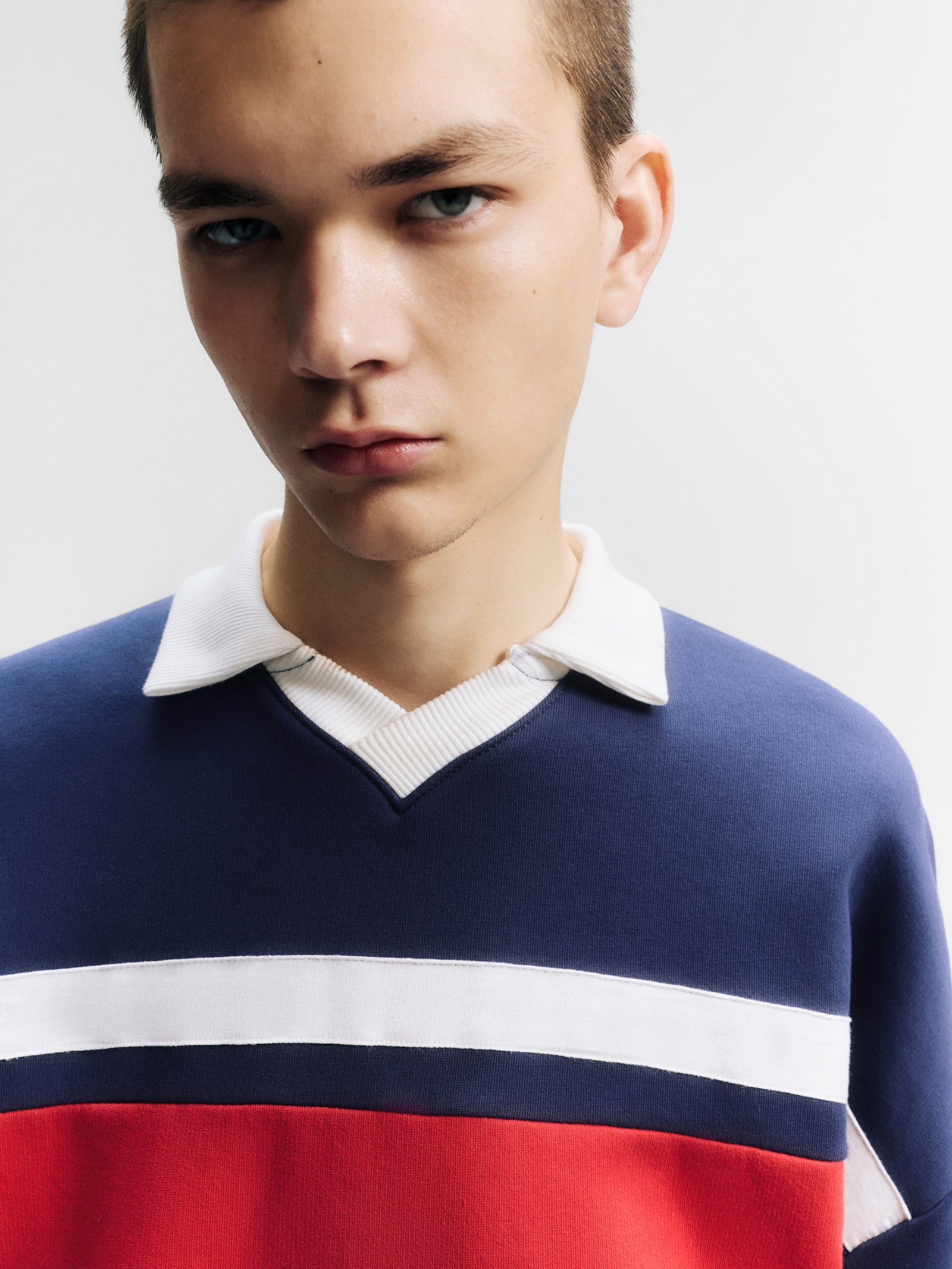 Pull&Bear STWD Sweatshirt — navy