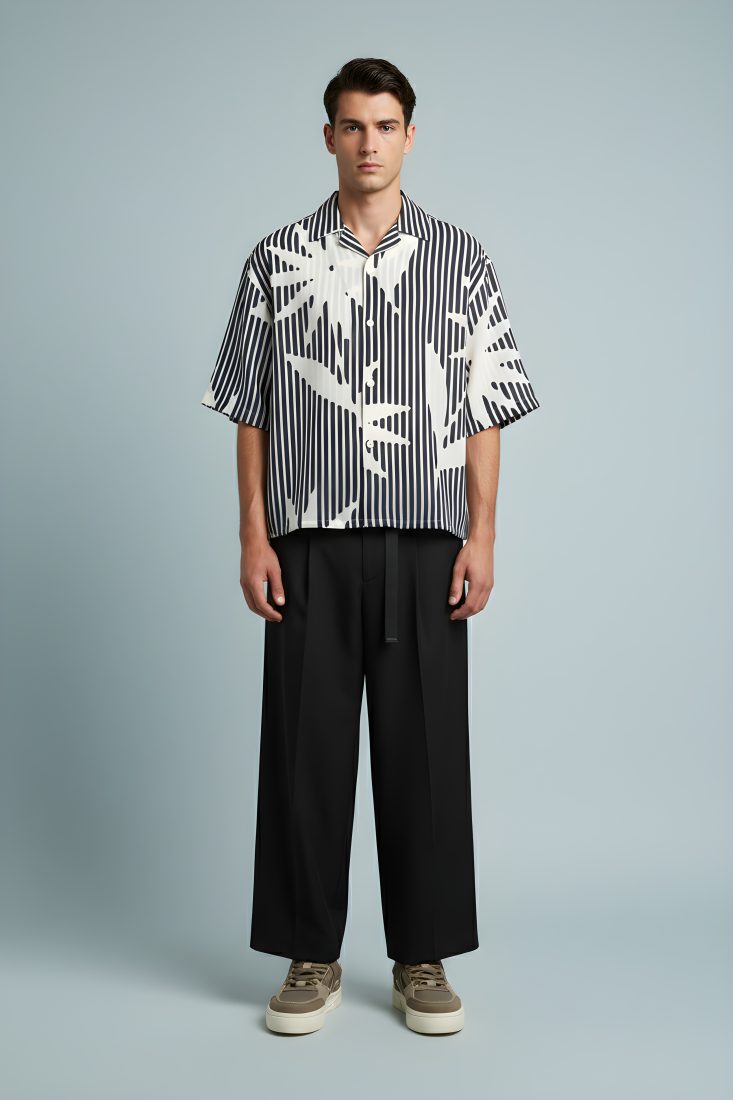 Pantalon Lyocell Décontracté