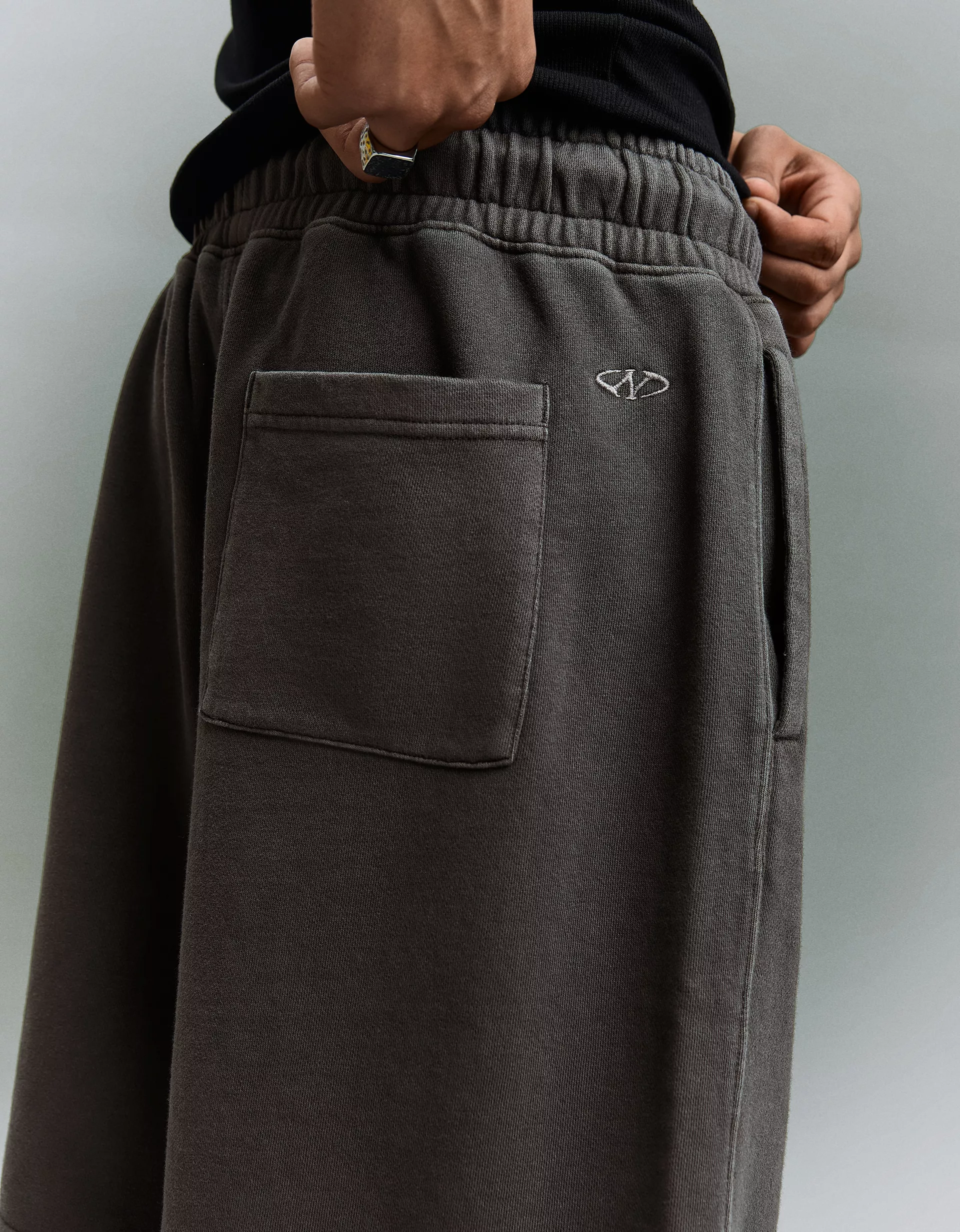 Bermuda Boxy fit lavé