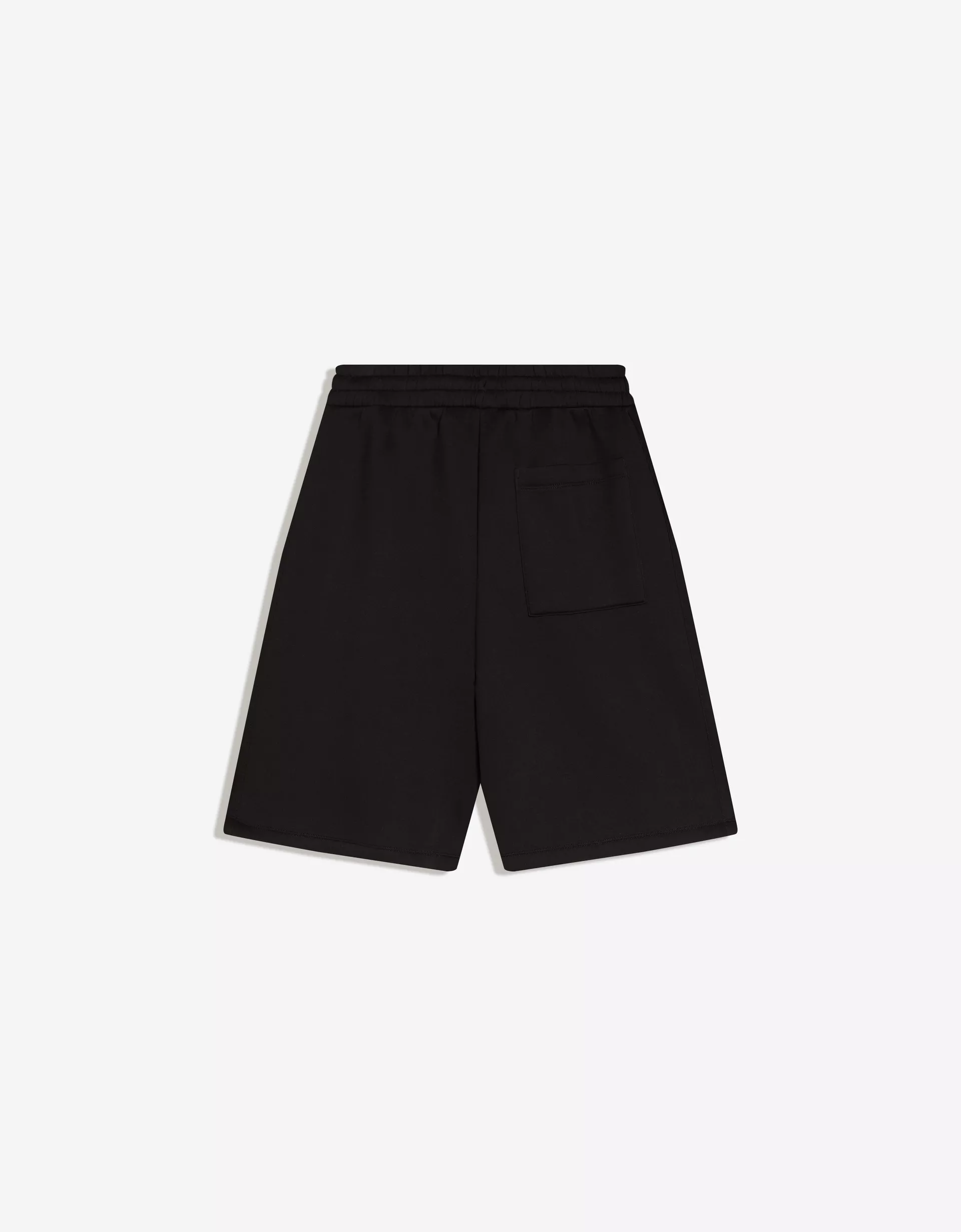 Bershka Bermuda effet néoprène oversize — Black
