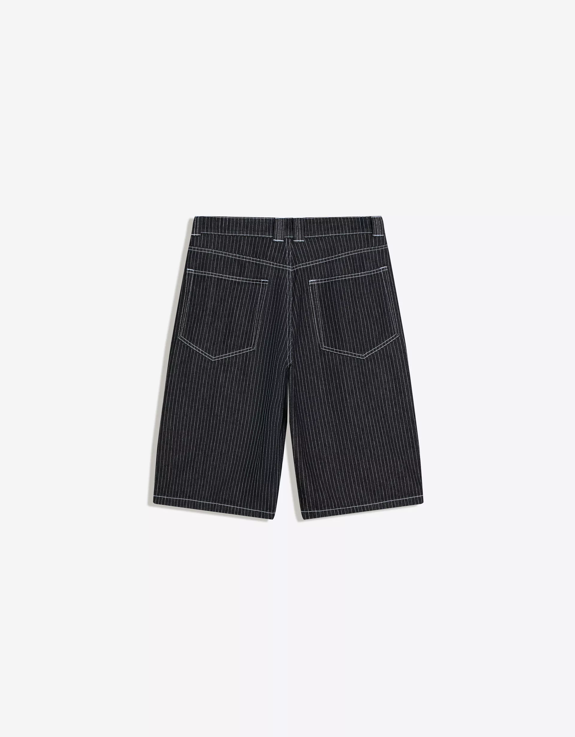 Bershka Bermuda en jean à pinces