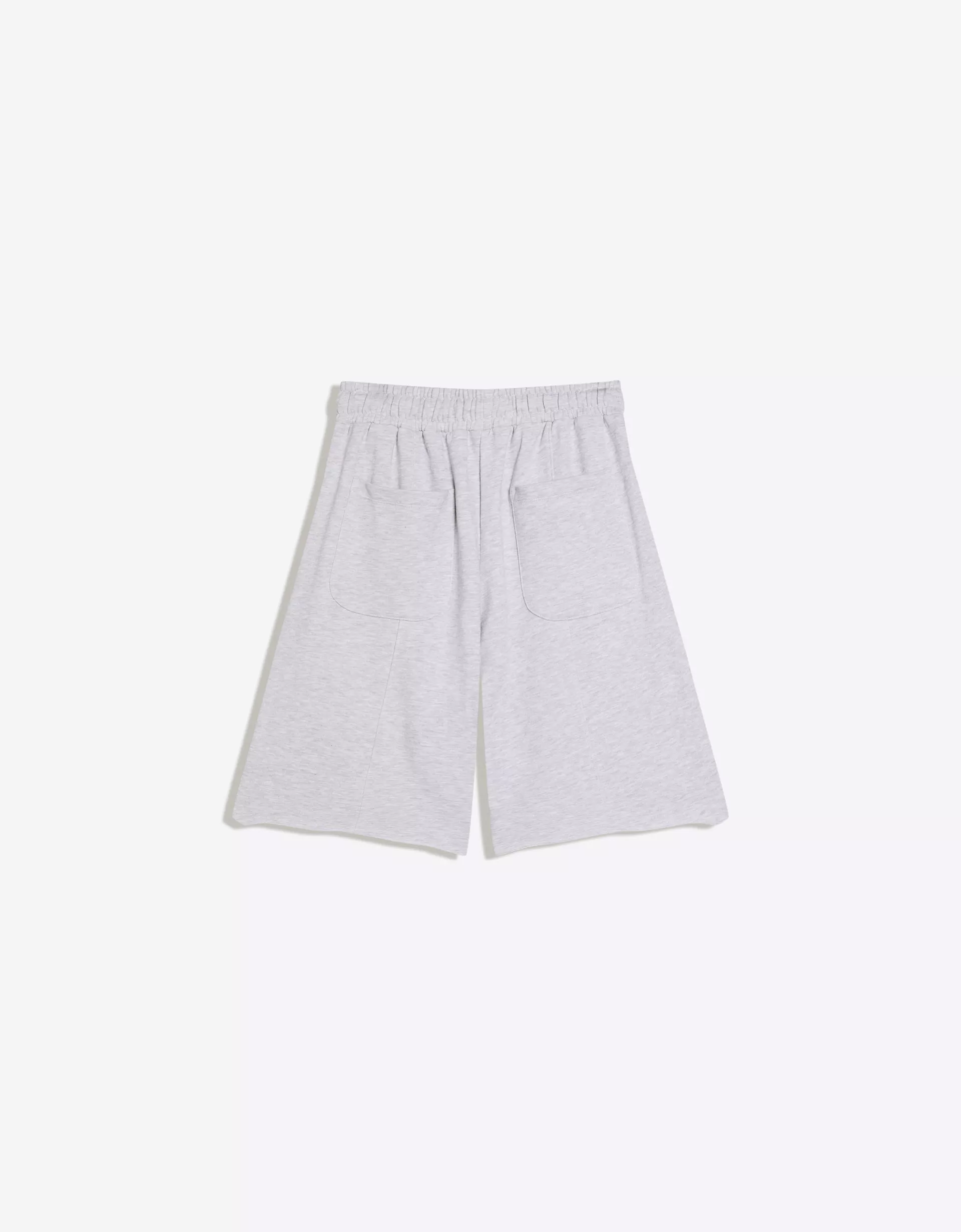 Bershka Bermuda Jogger Fit — Gris