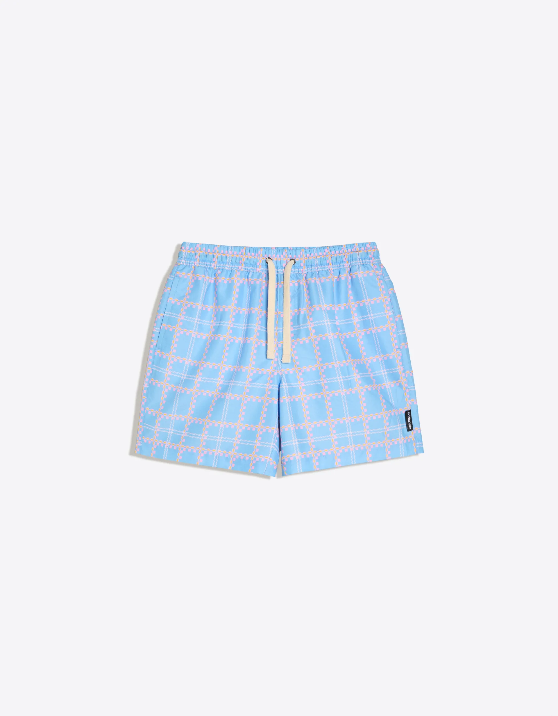Bershka MAILLOT DE BAIN IMPRIMÉ CARREAUX