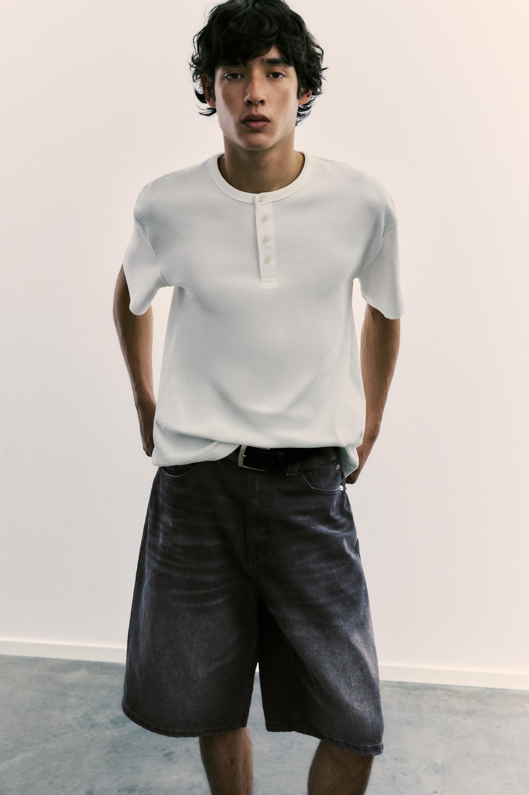 Bermuda en jean skater