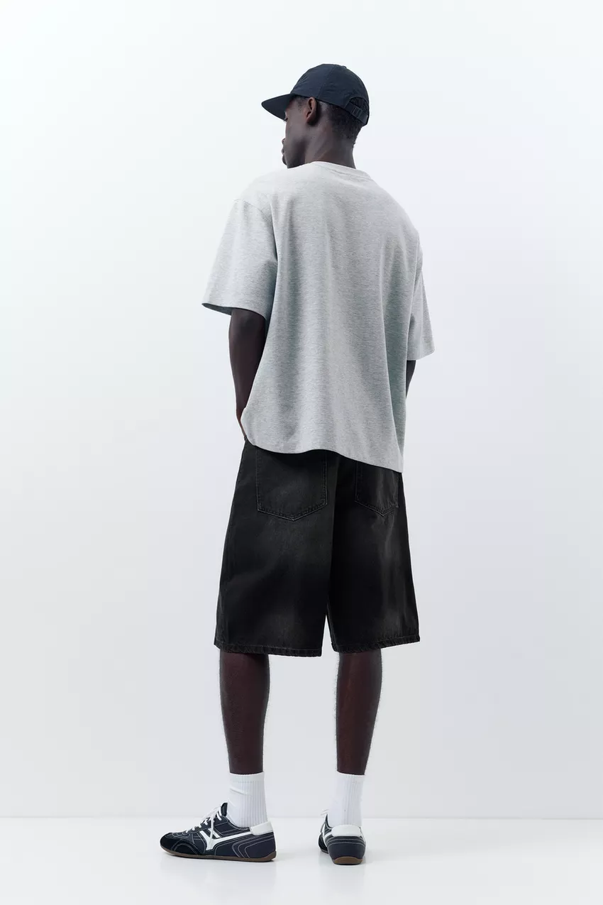 Bermuda en jean skater