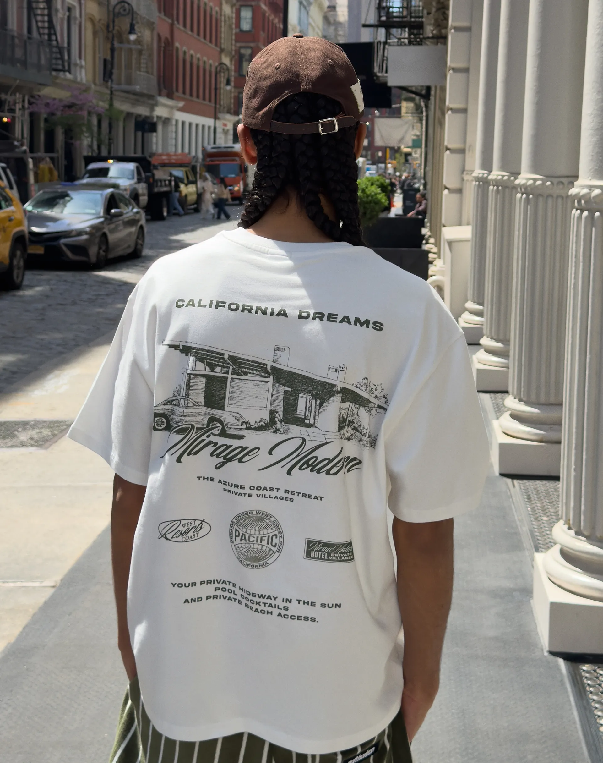 Boxy print T-shirt
