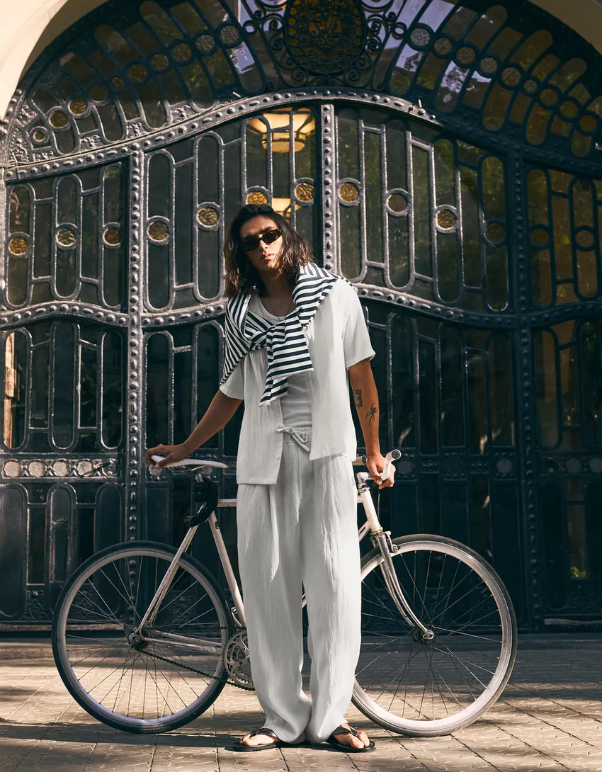 Pantalon Baggy Rustique