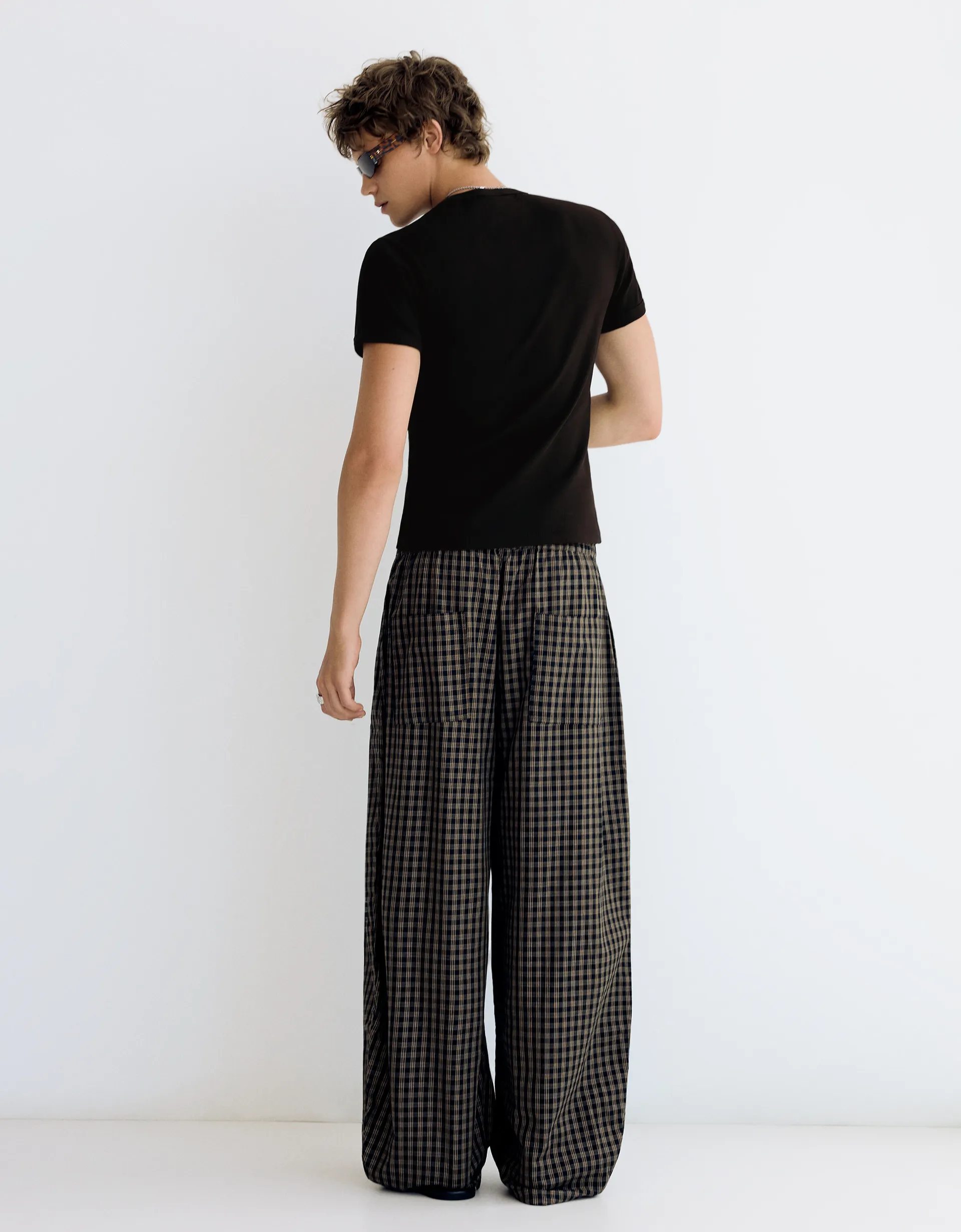 T-shirt côtelé slim fit