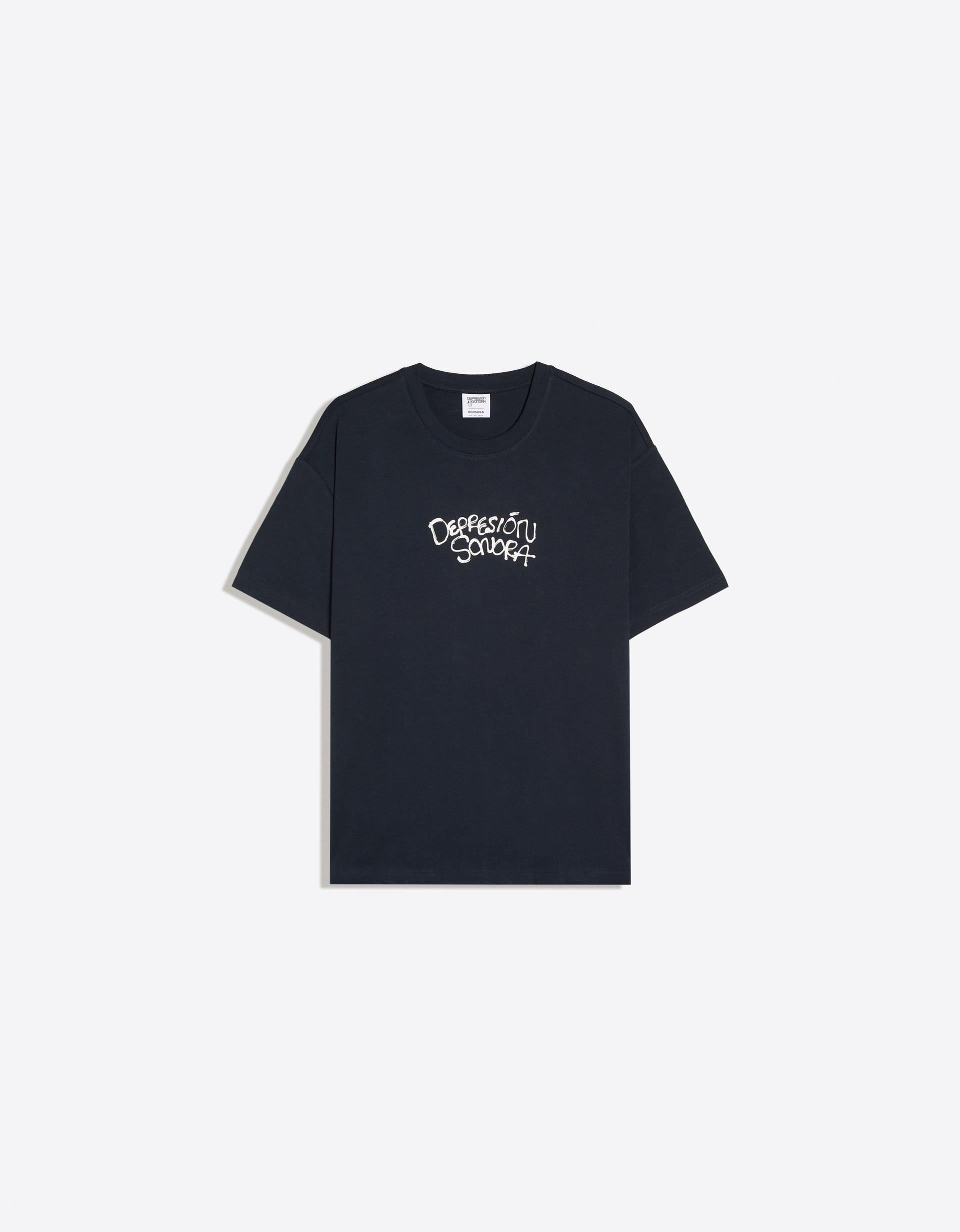 Bershka DEPRESION SONORA Print Tee