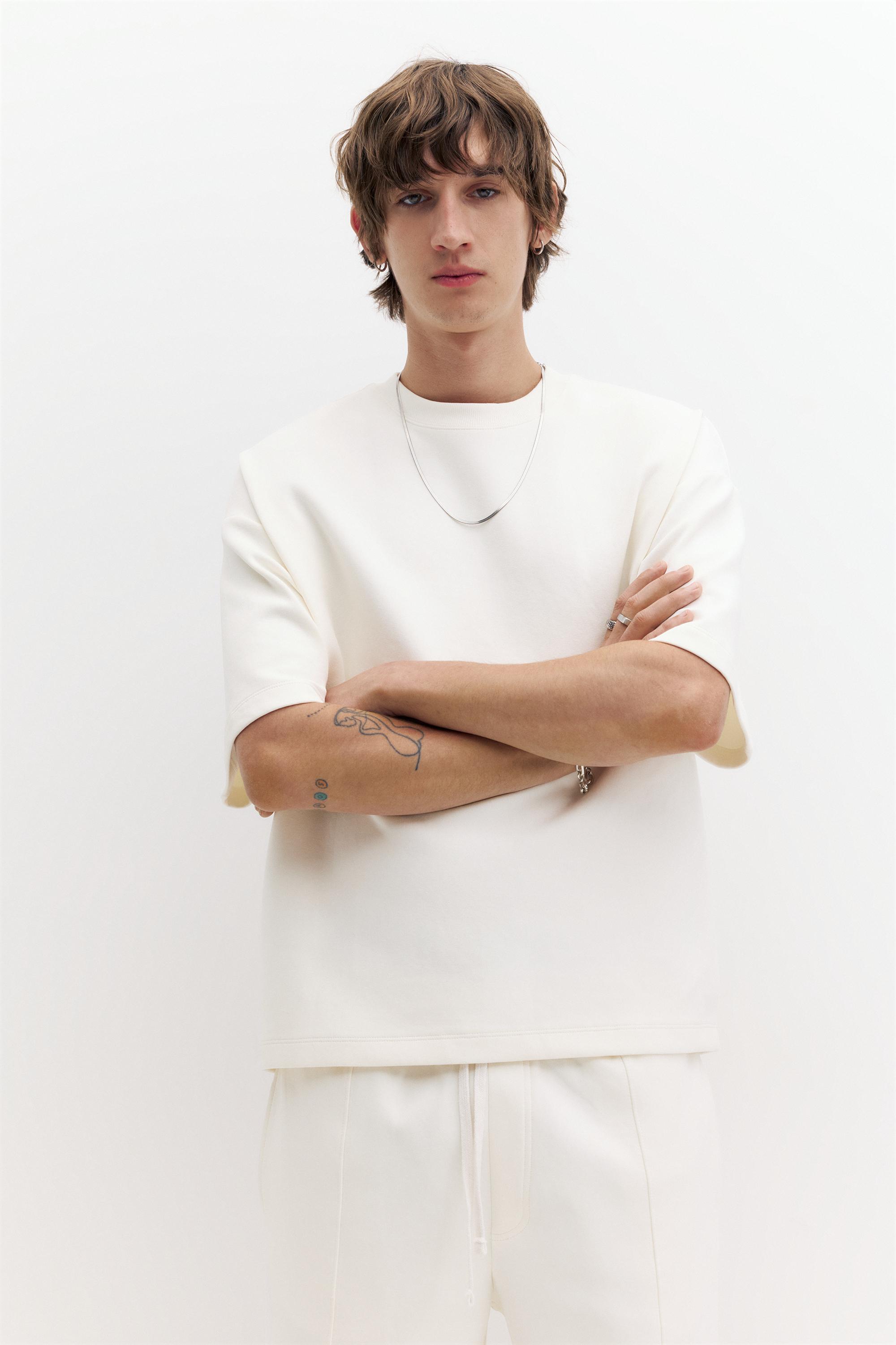 Sweat manches courtes coton bio