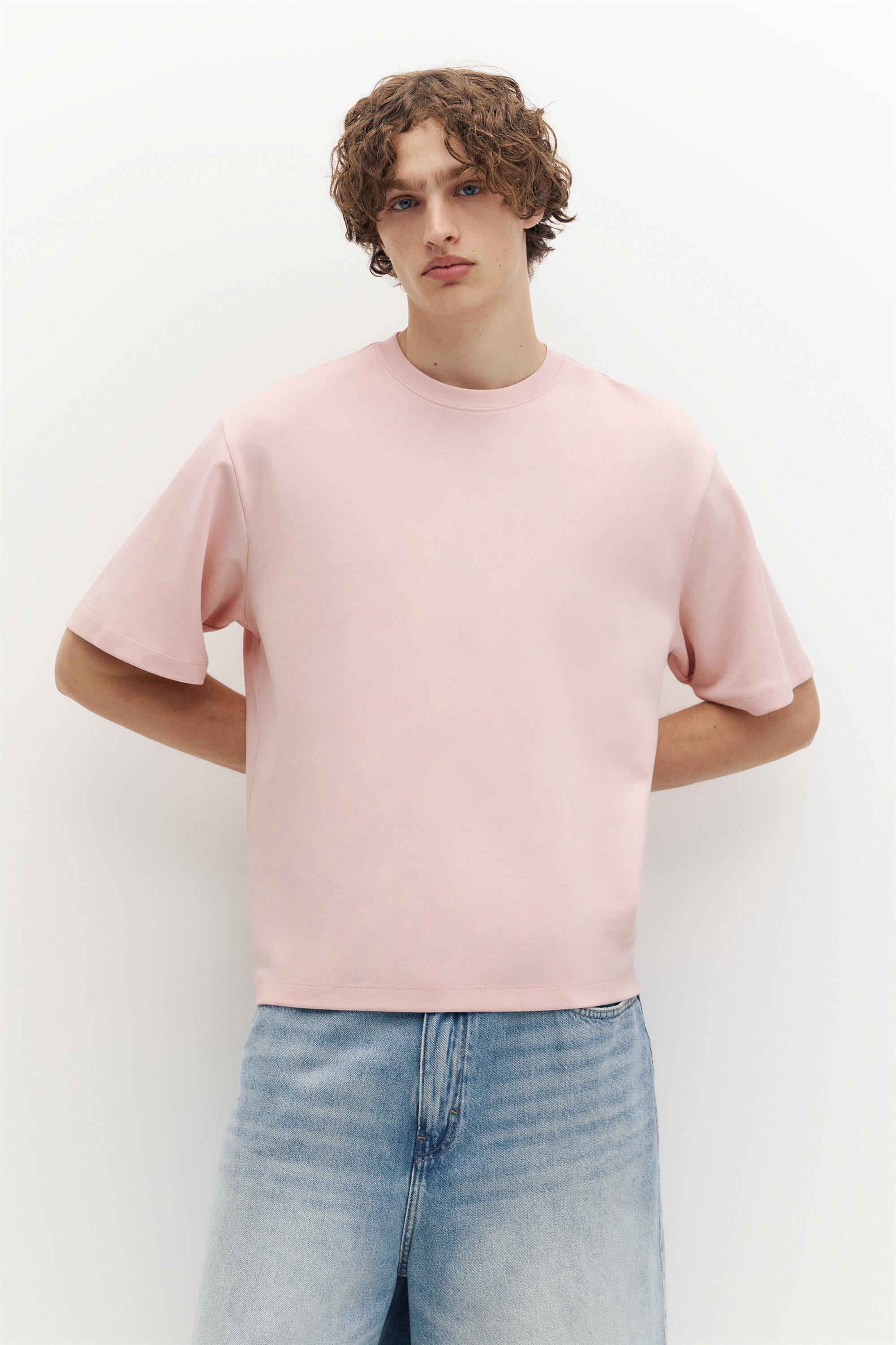 T-shirt boxy manches courtes