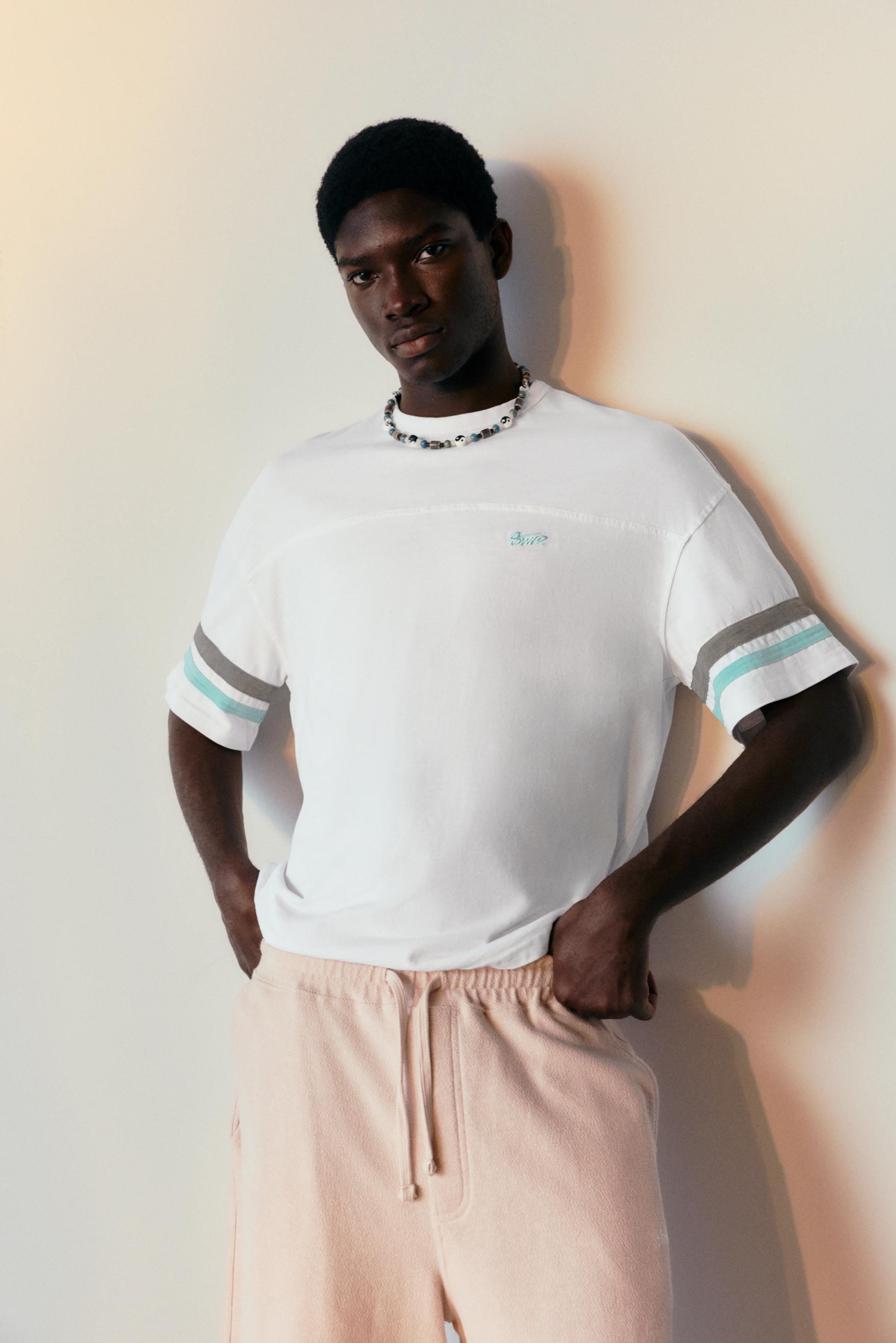 T-shirt STWD à rayures
