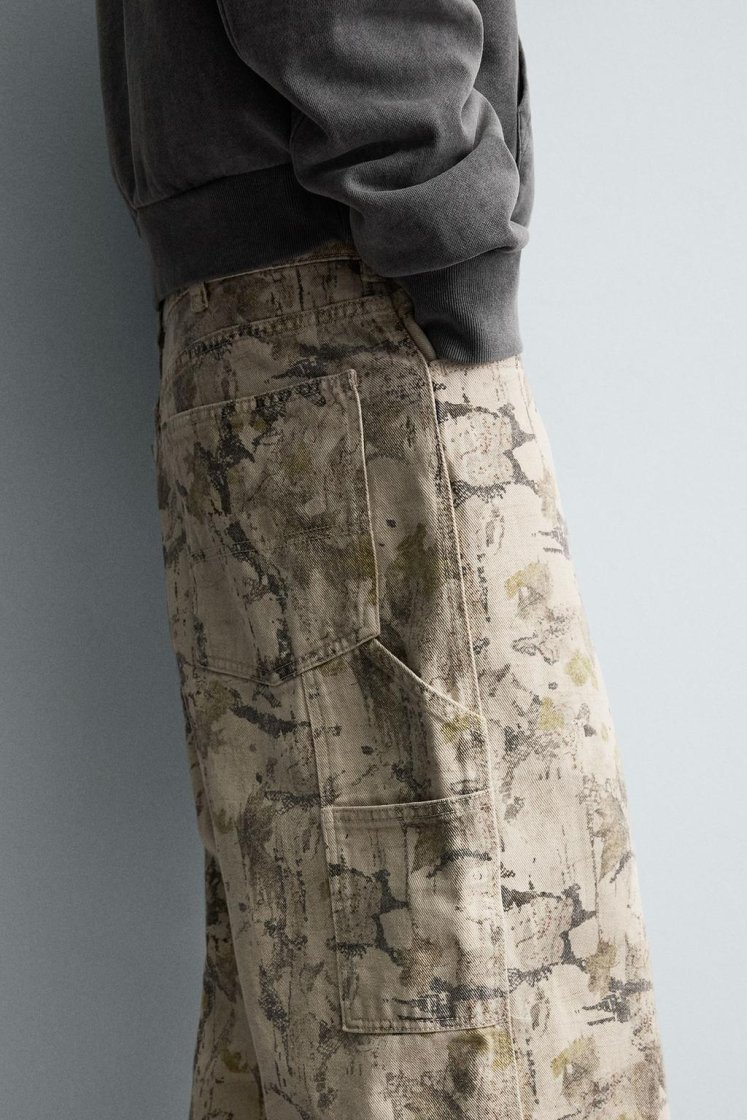 Zara Baggy Cargo Pants