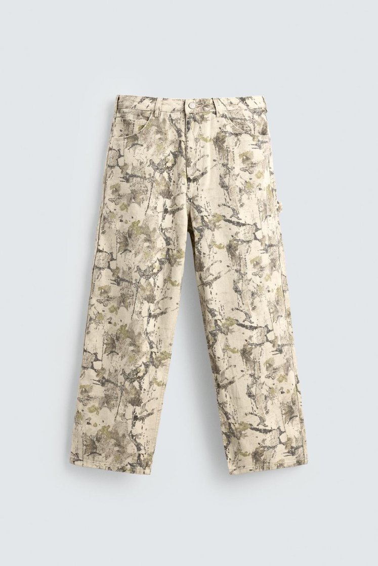 Zara Baggy Cargo Pants