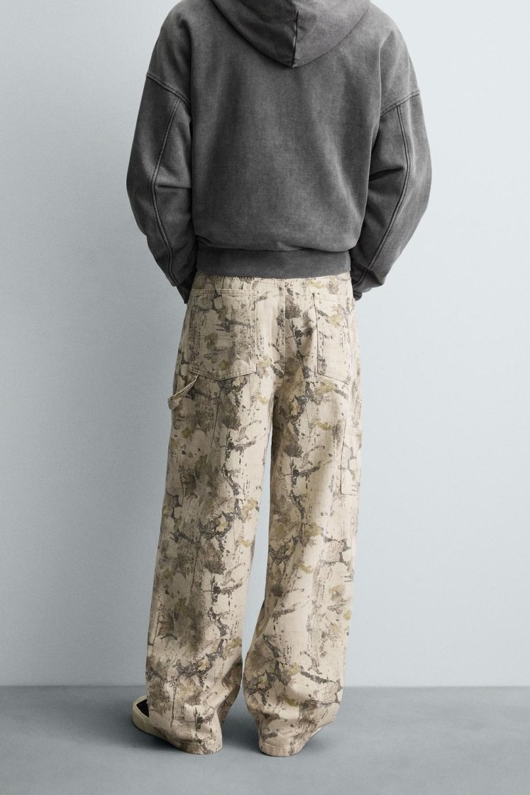 Zara Baggy Cargo Pants