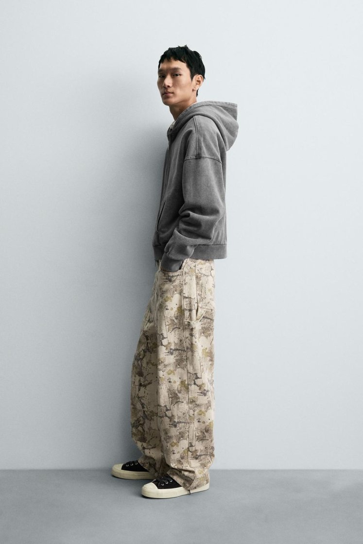 Zara Baggy Cargo Pants