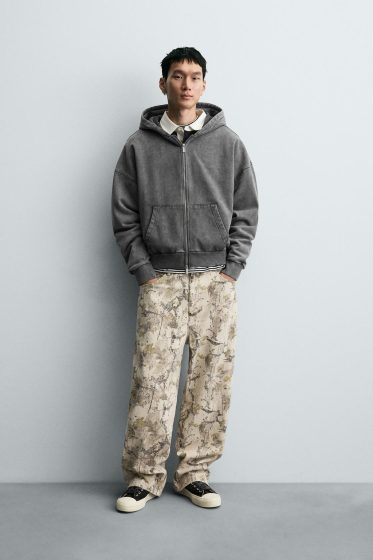 Pantalon cargo ample