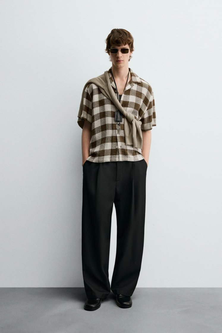 Zara Relaxed Cotton Shirt