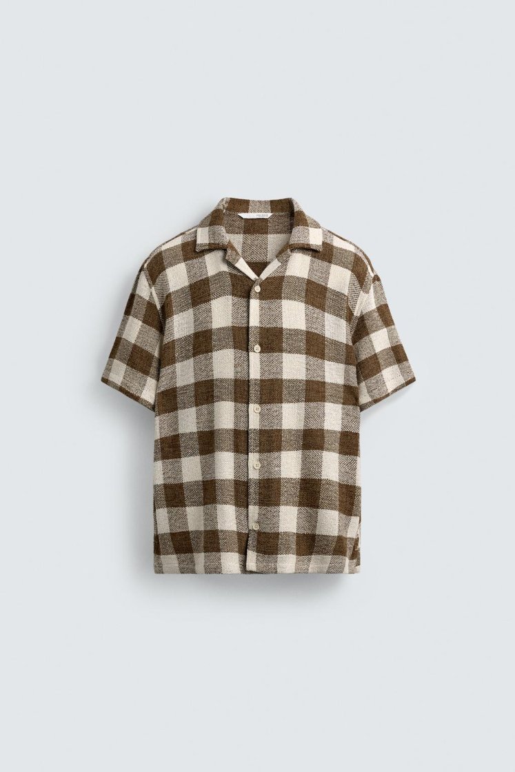 Zara Relaxed Cotton Shirt