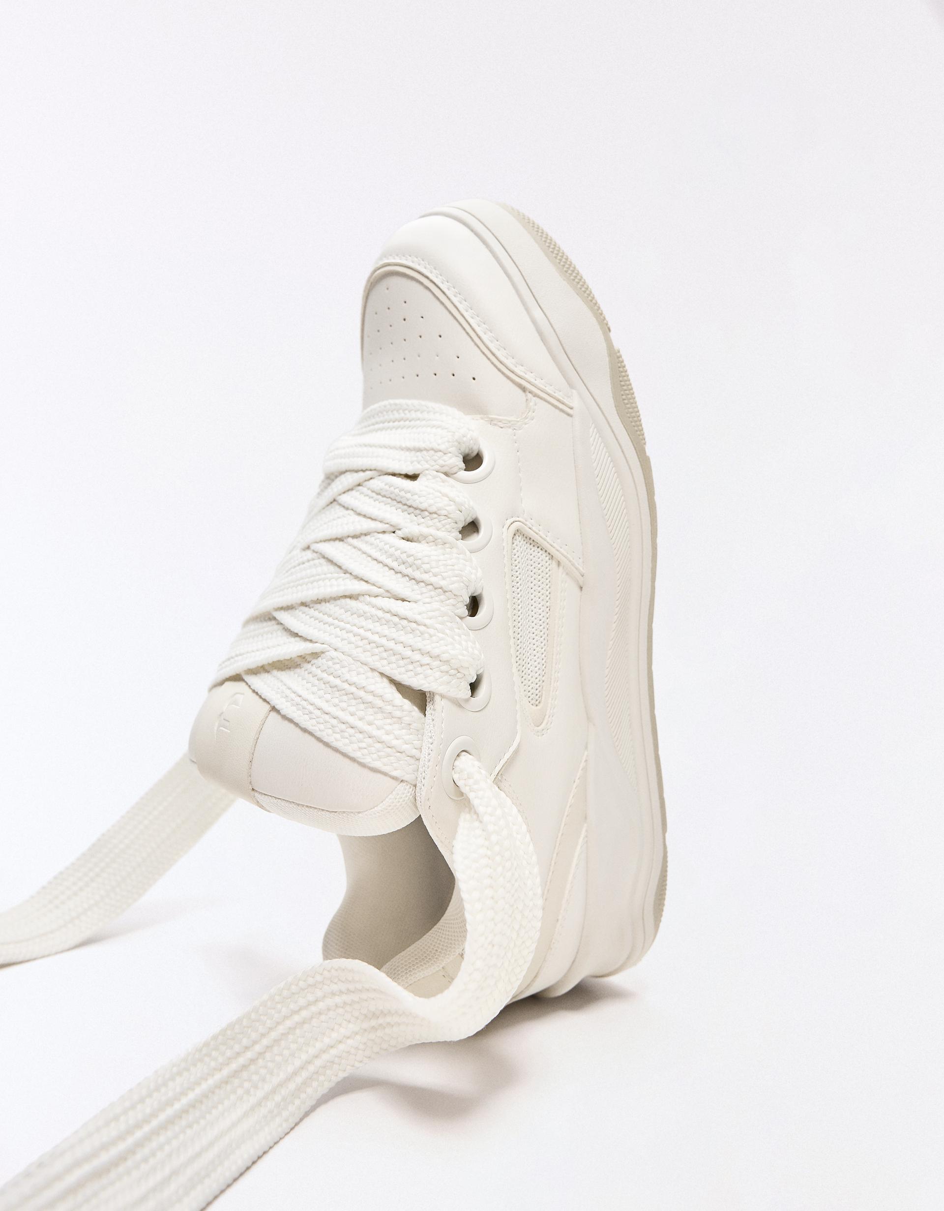Bershka Chunky skate trainers