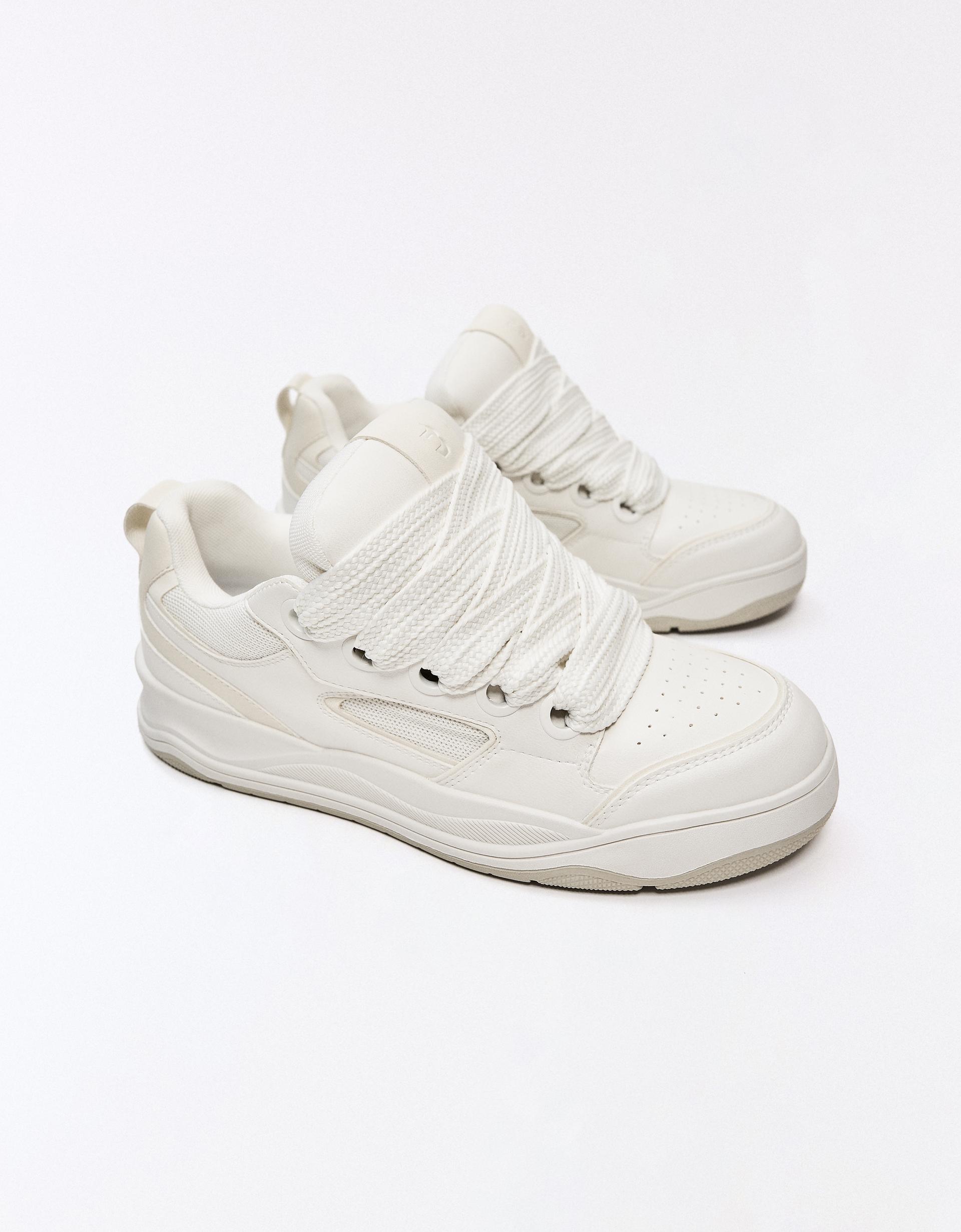 Bershka Chunky skate trainers