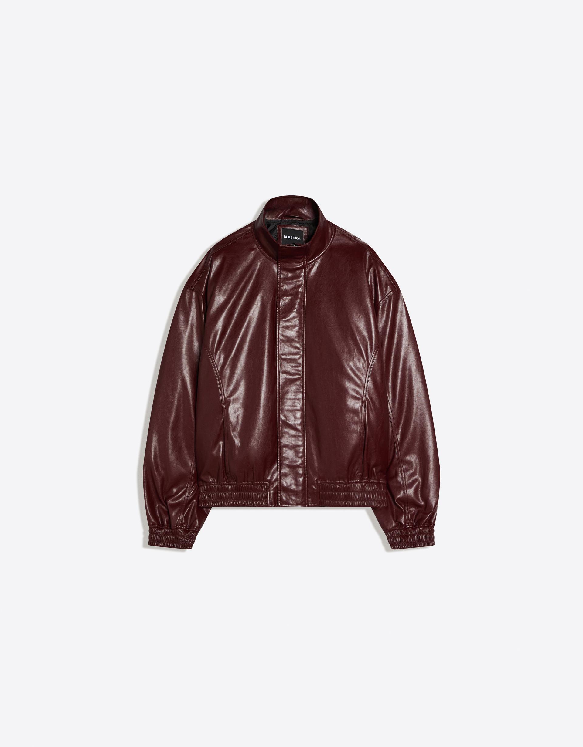 Bershka Leather effect jacket