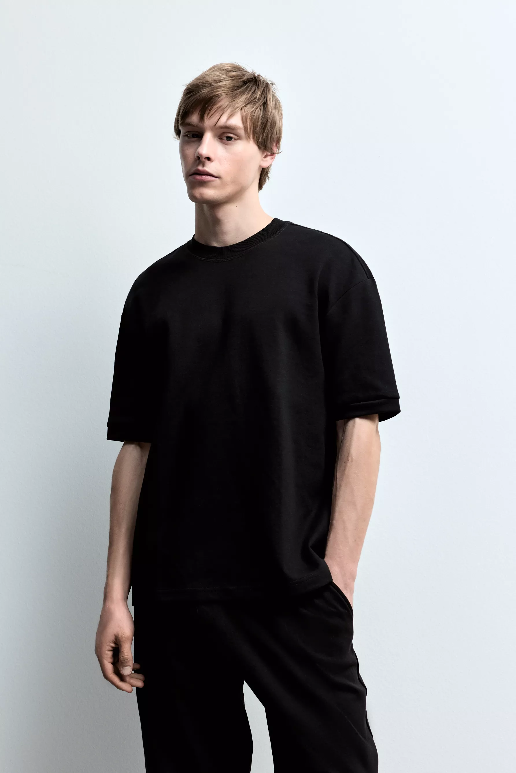 Heavy interlock T-shirt
