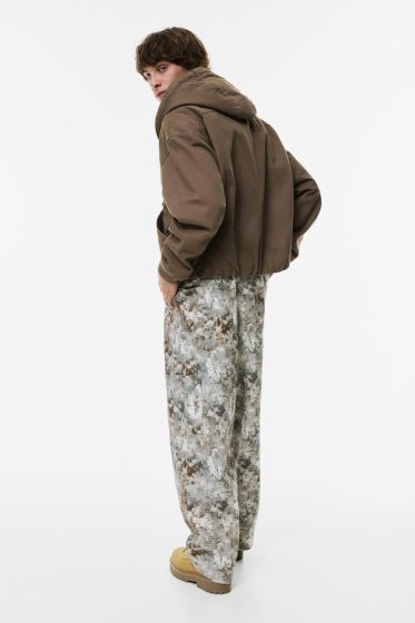 Cargo Baggy Camo Abstrait