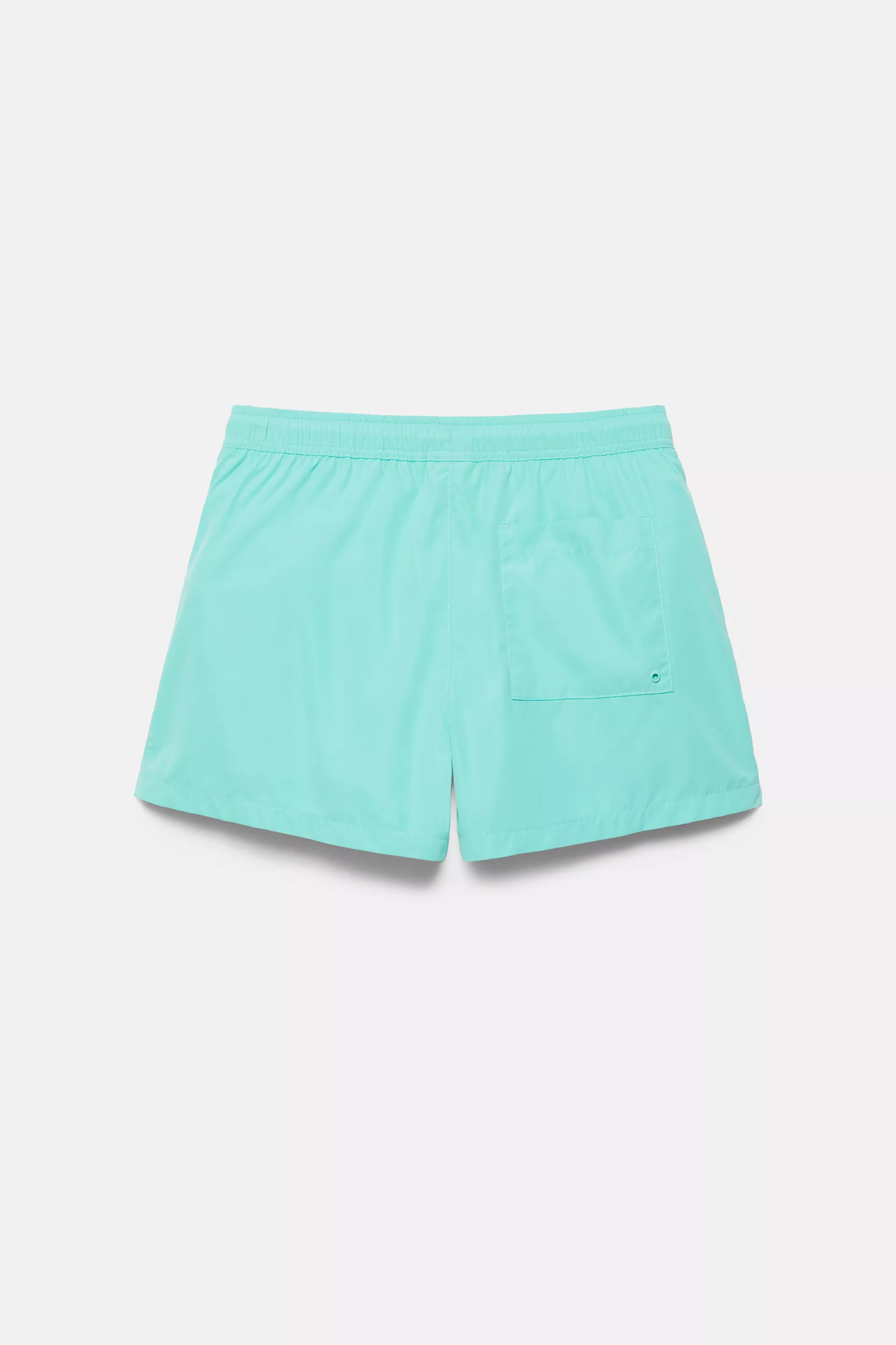 Pull&Bear Basic Swim Shorts — Mint