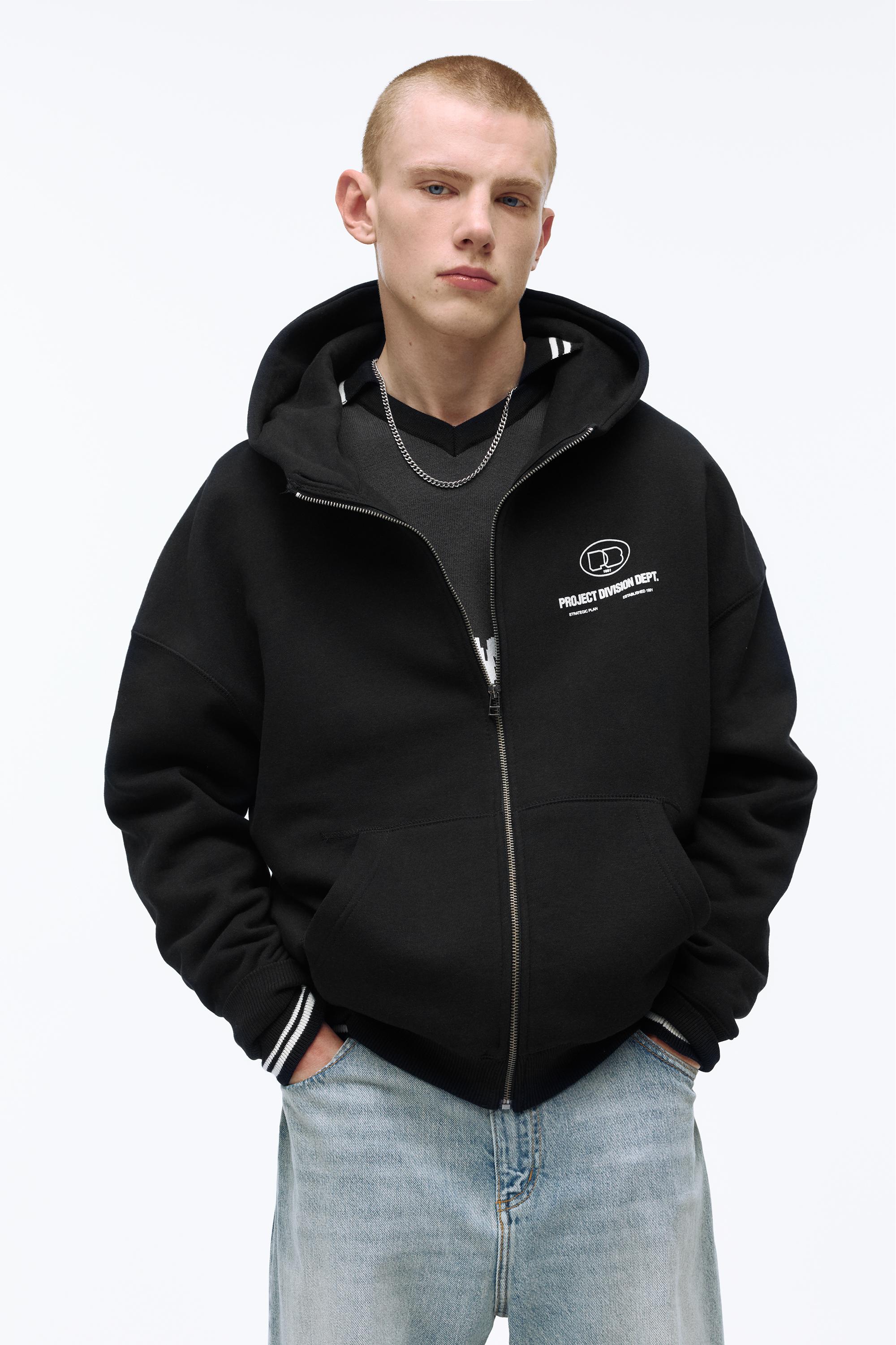 Hoodie with zipper