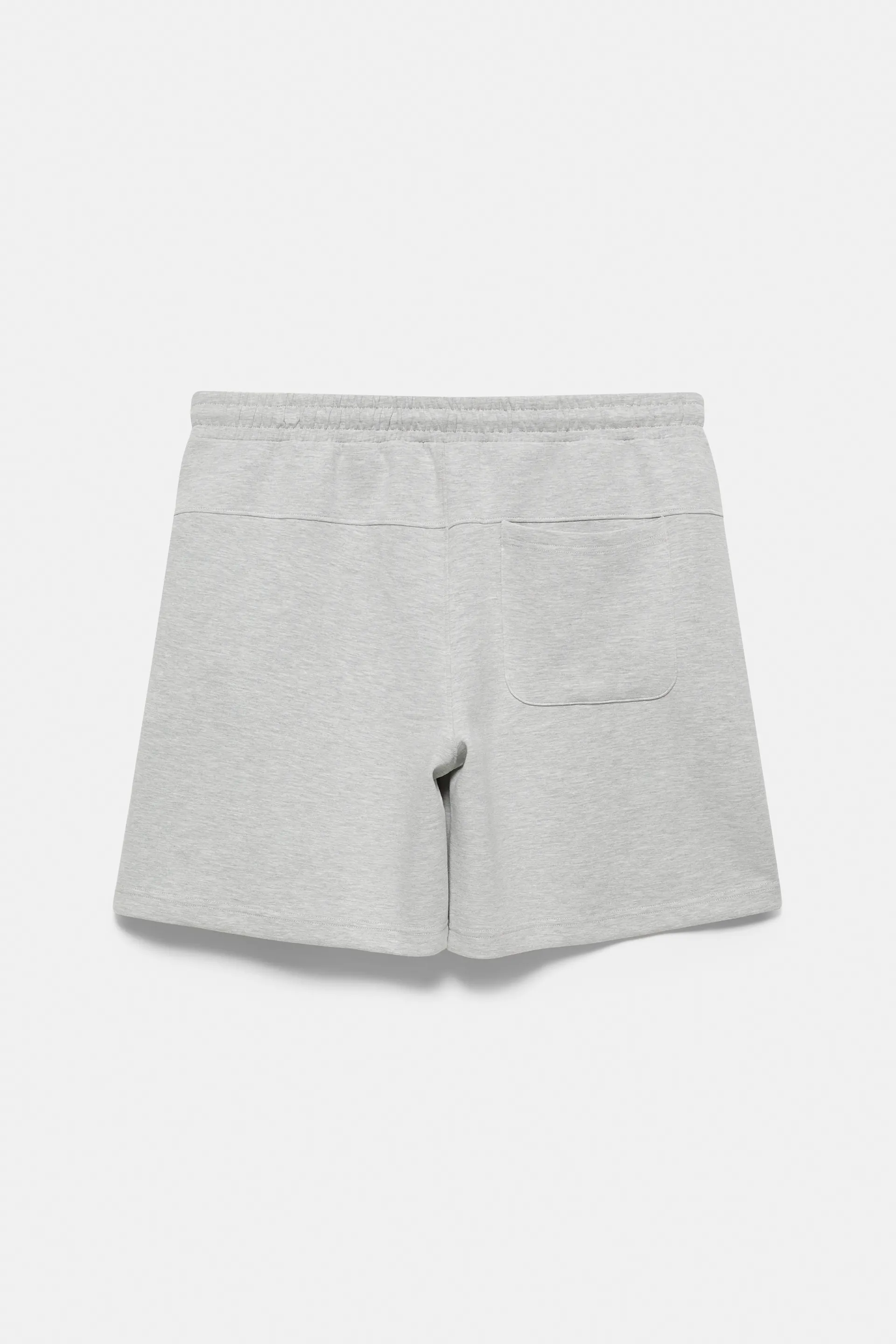 Pull&Bear Regular fit jogger Bermuda shorts — Light Grey