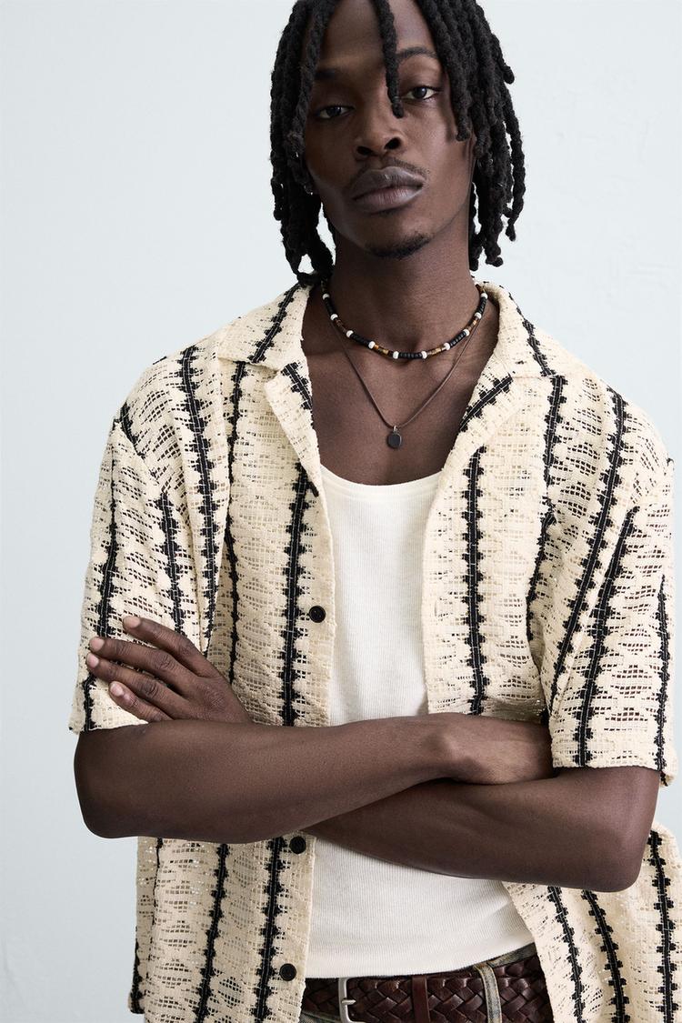 Zara Classic Fit Shirt — white