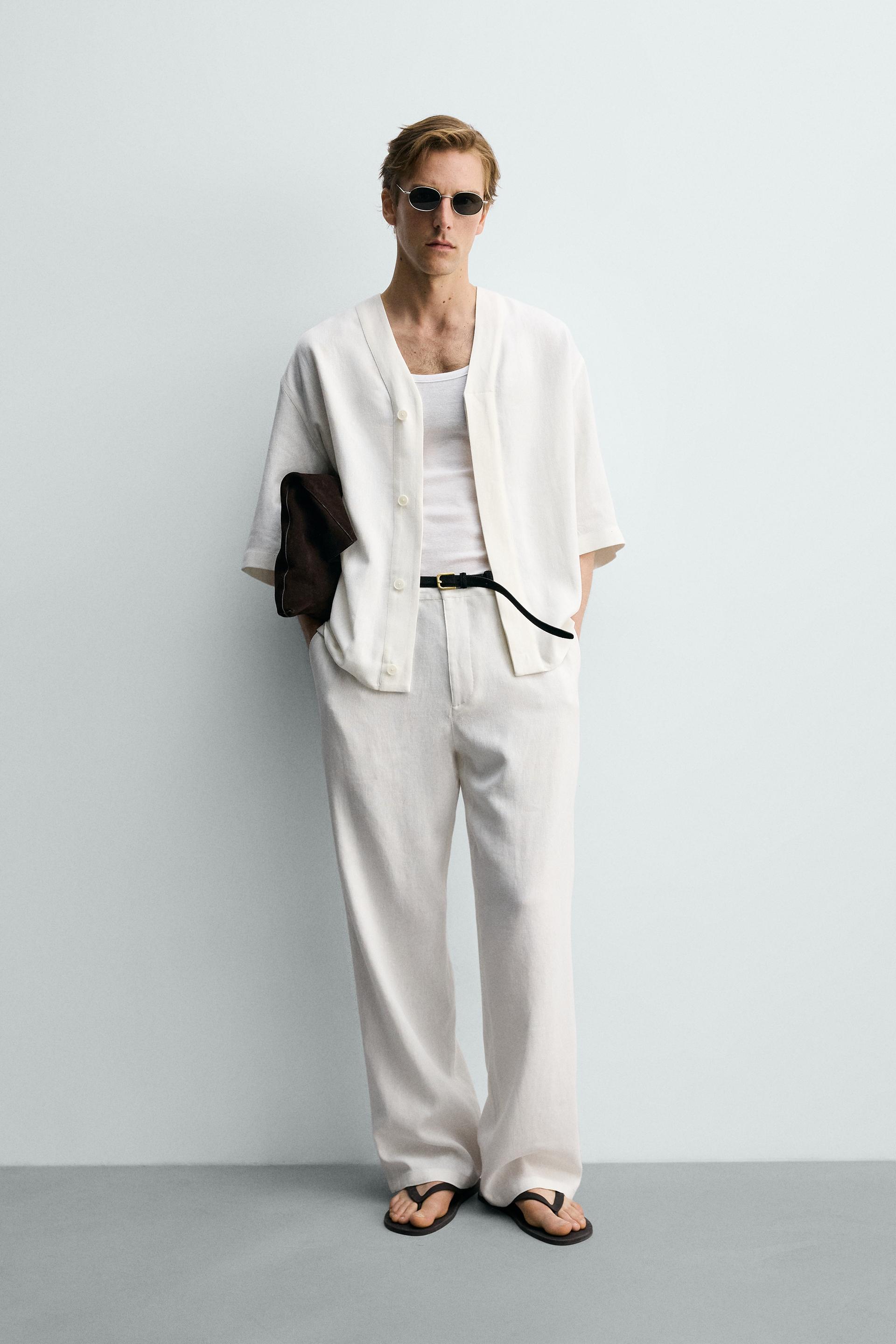Pantalon Relaxed Fit Viscose Cha