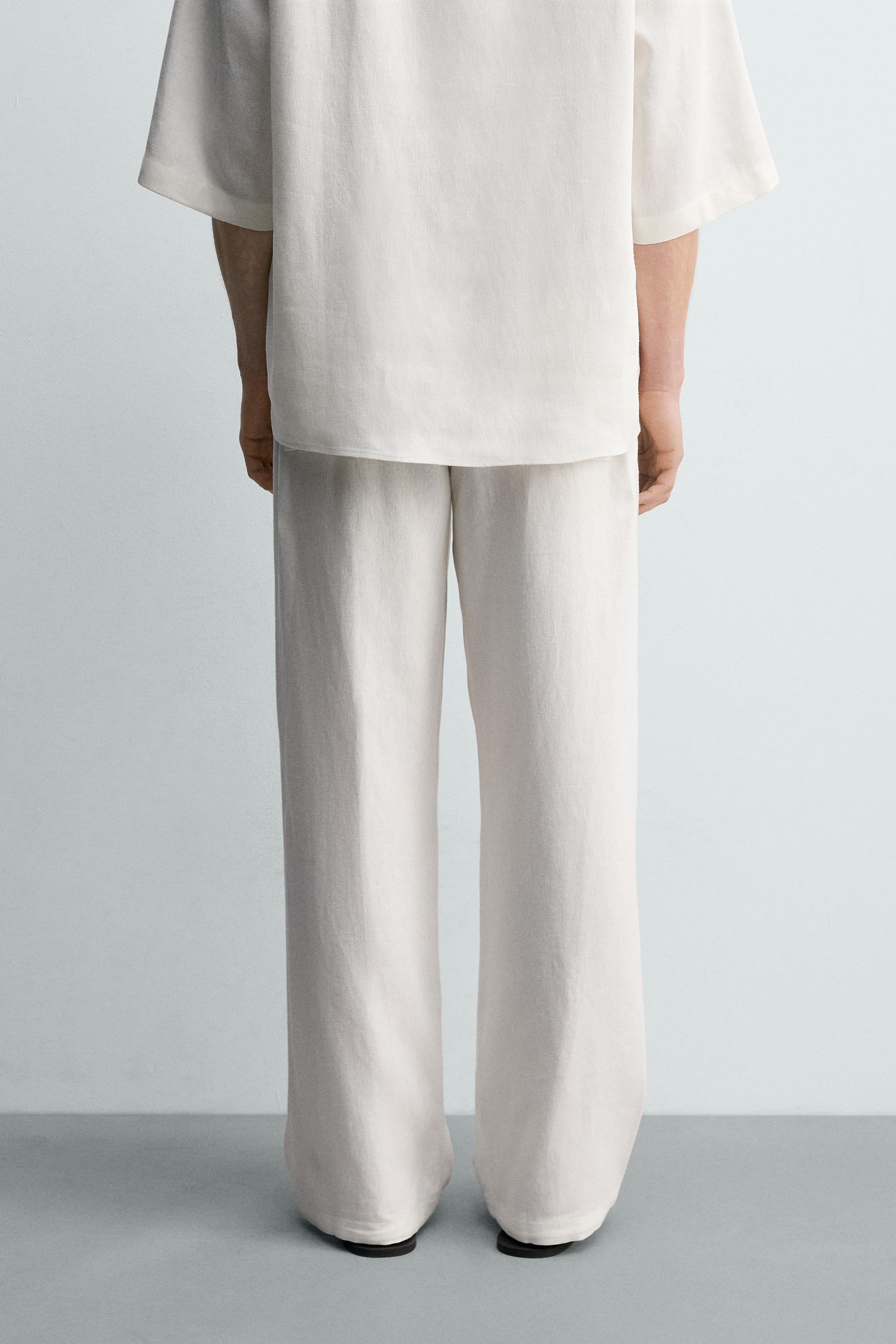 Pantalon Relaxed Fit Viscose Cha