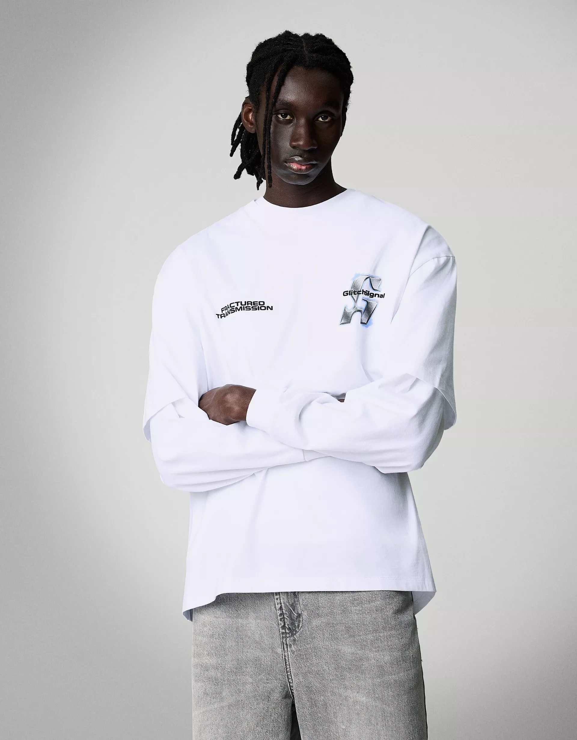 T-shirt imprimé décontracté