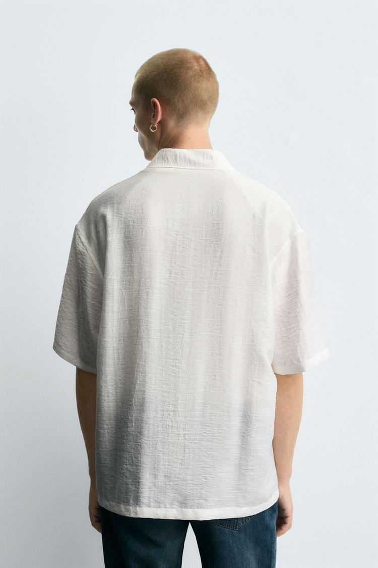 Zara Classic Fit Shirt — white