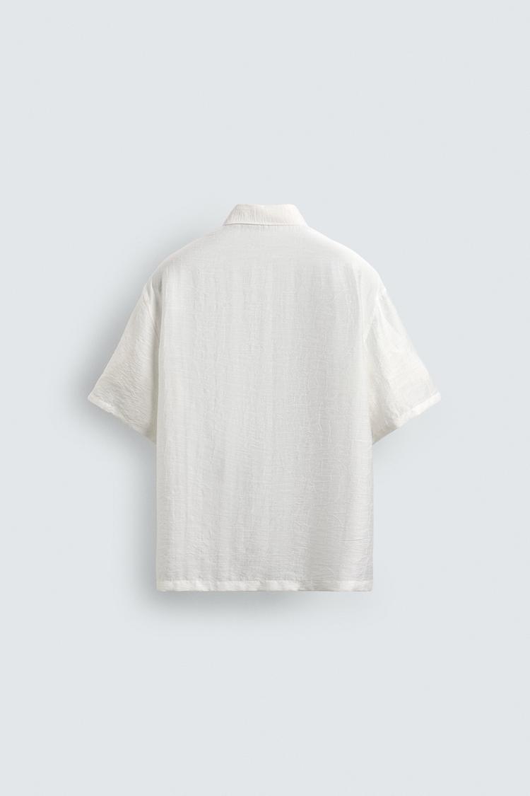 Zara Classic Fit Shirt — white