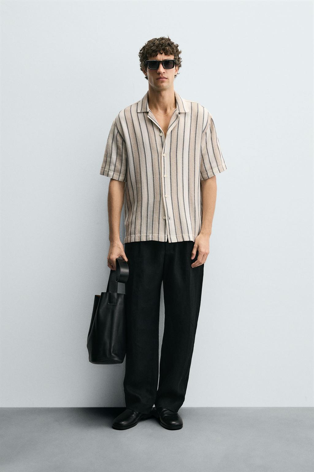 Chemise ample en coton