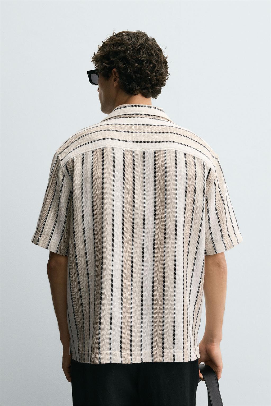Zara Relaxed Cotton Shirt
