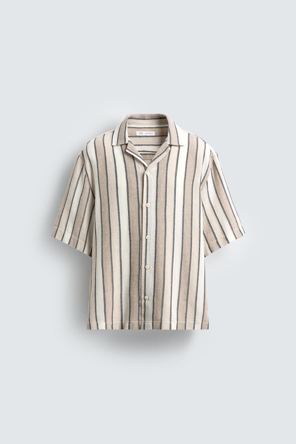 Zara Relaxed Cotton Shirt