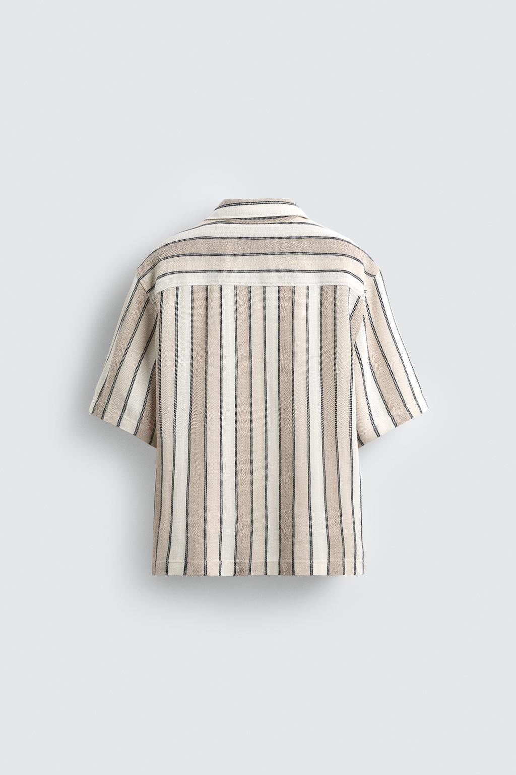 Zara Relaxed Cotton Shirt