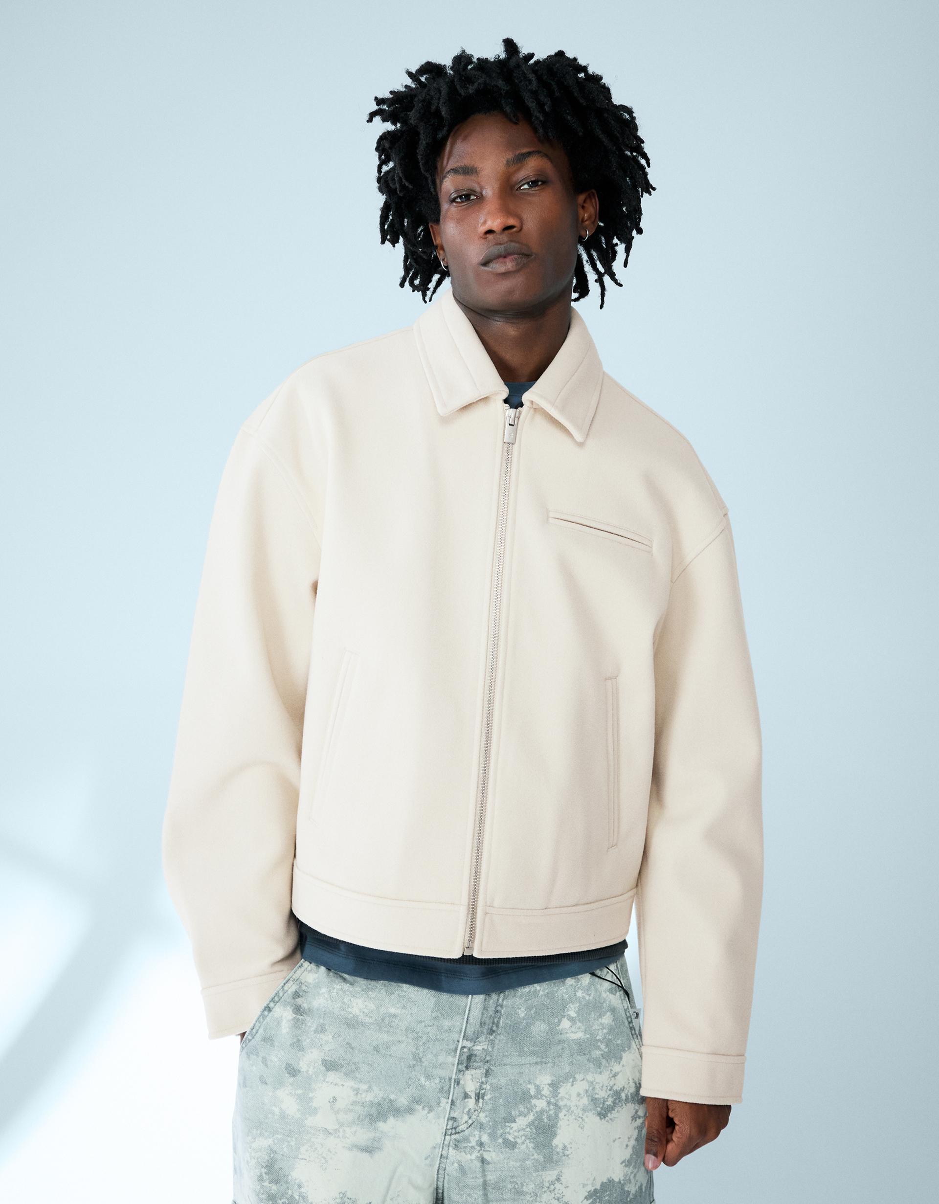Casual zip-up jacket