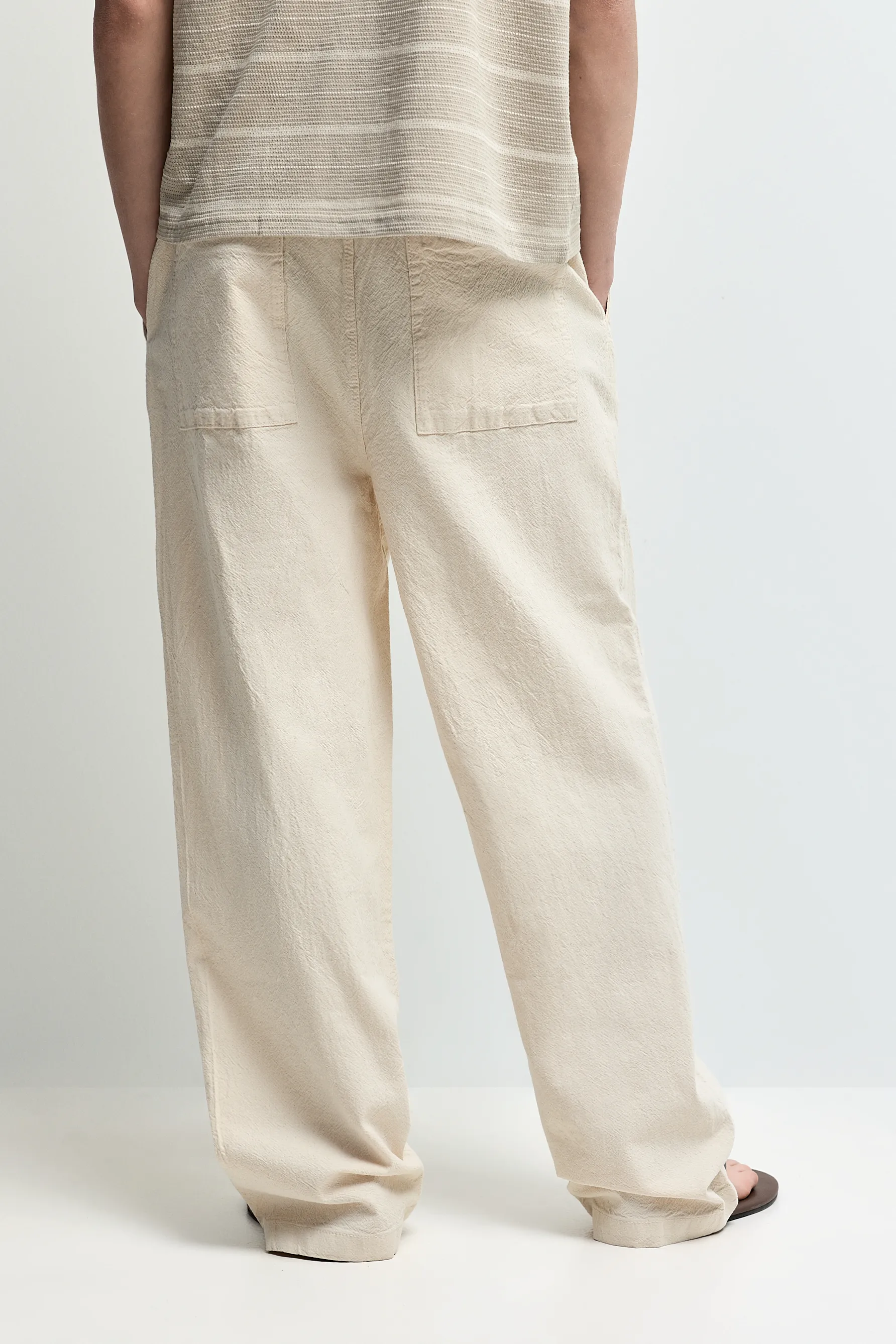 Lefties Rustic joggers — Ivory