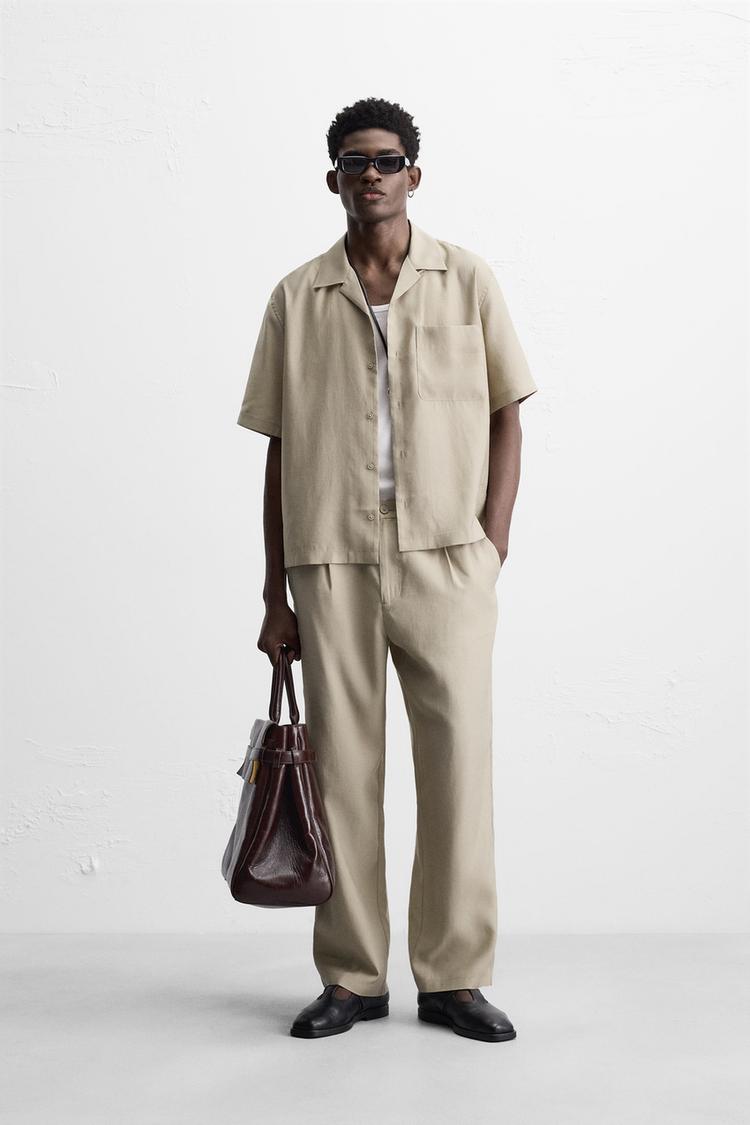 Chemise overshirt texturée