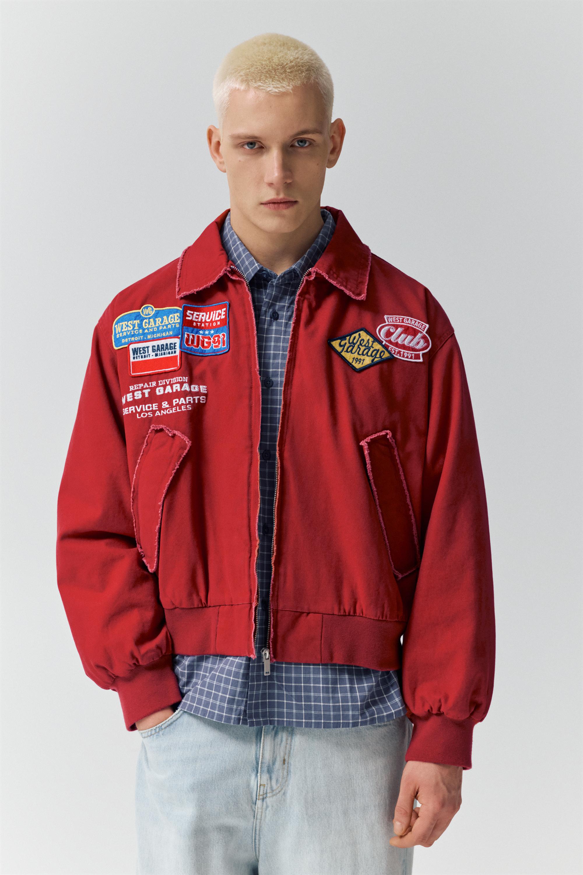 Veste à patchs